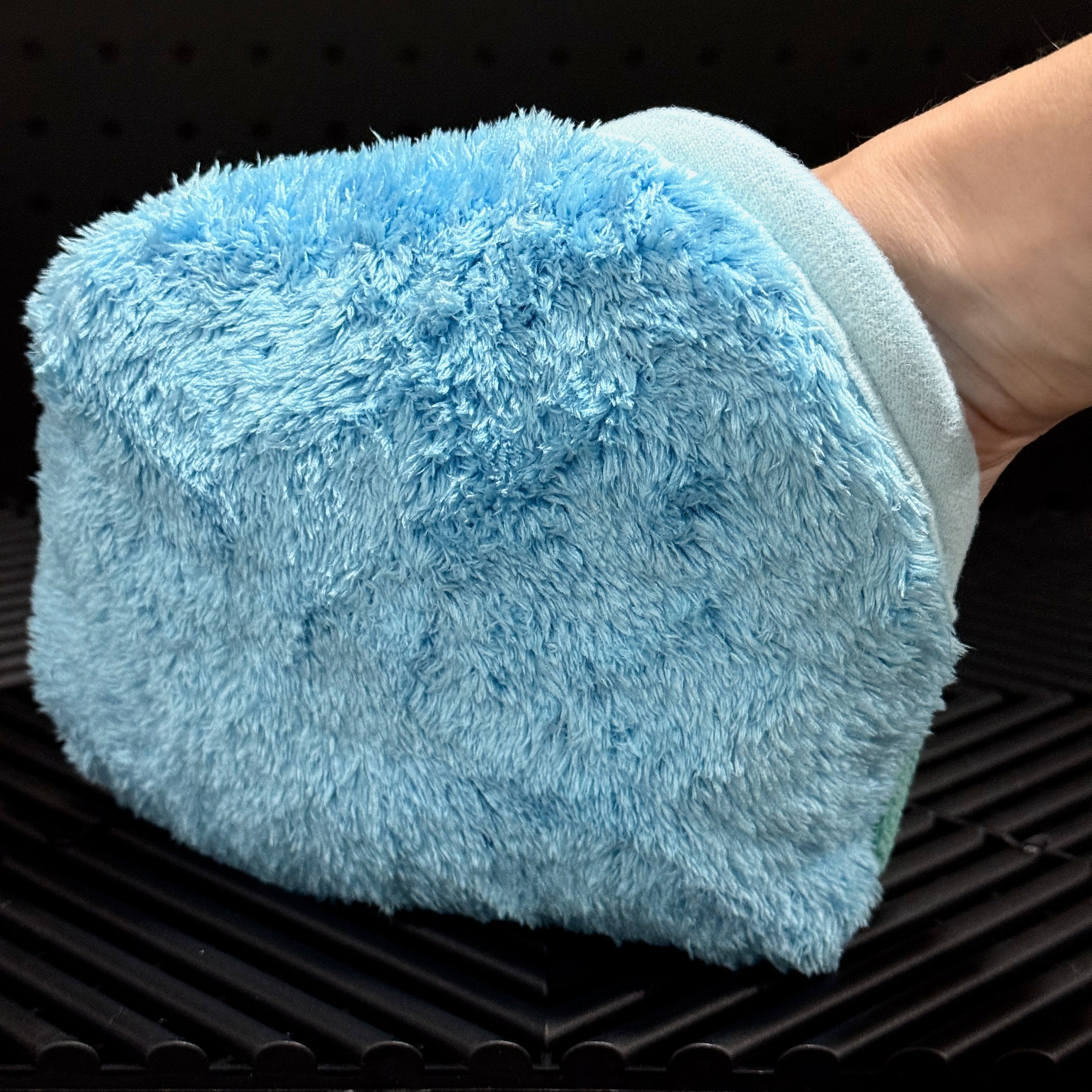 Dusting Diamond - Guante de doble textura para limpieza para interiores