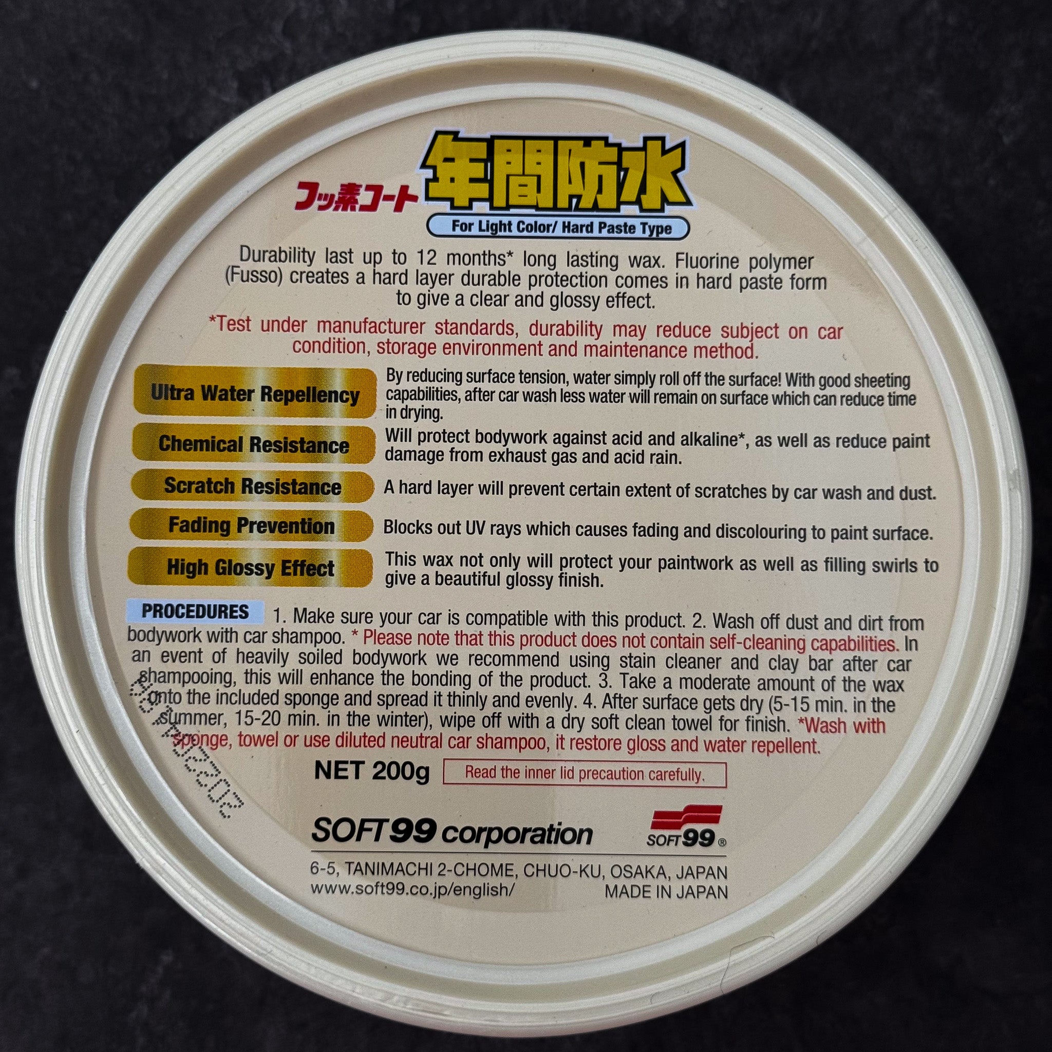 Fusso Coat Wax