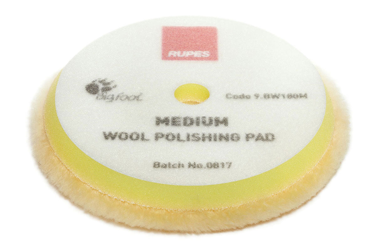 D-A Medium Wool Polishing Pad (Amarillo) Versión Anterior