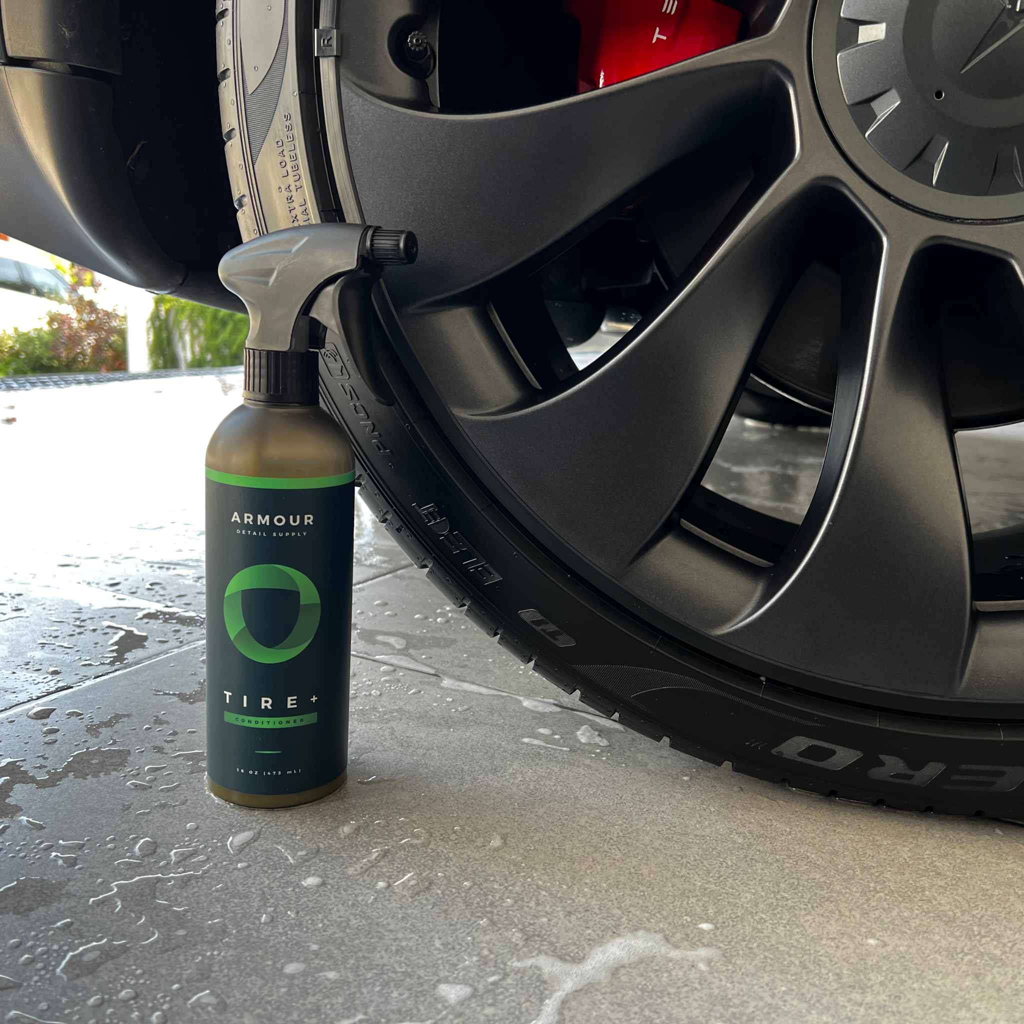 Tire+ - Acondicionador de neumáticos.